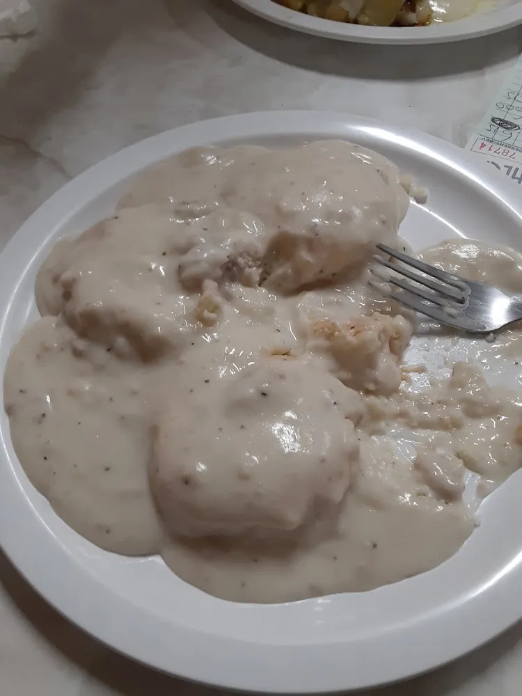 Sausage Gravy and Biscuits
